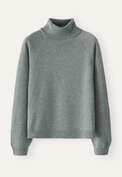 Roll-neck sweater, Lagoon, webstill