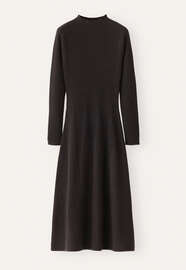 Knitted dress, Espresso, webstill