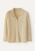 Collared cardigan, Cream, webstill