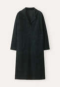 Cord dress, Slate black, webstill