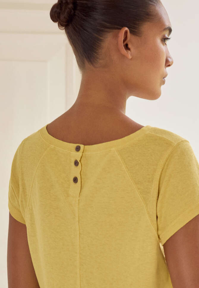 Raglan-sleeve top, Yellow jasmine, completeTheLook