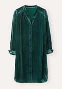 Velvet dress, Bottle green, webstill