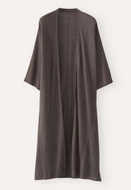 Long cardigan, Grey brown, webstill