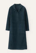 Cord dress, Green petrol, webstill