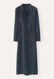 Pocket-detail dress, Midnight, webstill