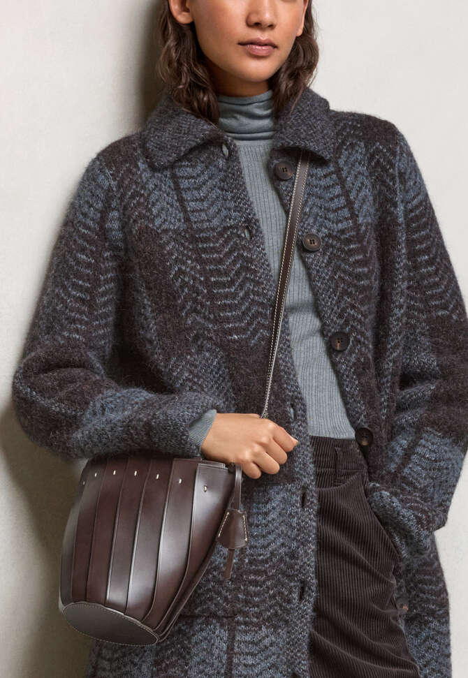 Shoulder bag, Dark brown, completeTheLook