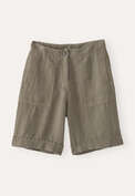 Relaxed shorts, Brown taupe, webstill