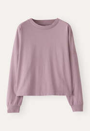 Jersey sweatshirt, Soft mauve, webstill