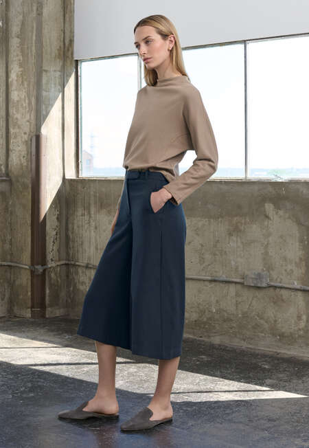 Tailored culottes, Ink, completeTheLook