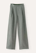 Flat-front trousers, Dark bay, webstill