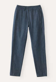 Slim tapered trousers, Petrol grey, webstill