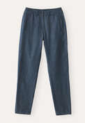 Slim tapered trousers, Petrol grey, webstill
