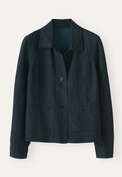 Boxy jacket, Dark petrol, webstill