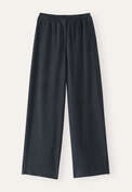 Wide-leg trousers, Dark petrol, webstill