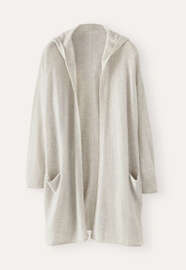 Edge-to-edge cardigan, Grey pearl, webstill