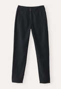 Slim tapered trousers, Grey black, webstill