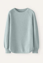 Moss-stitch tunic, Grey aqua, webstill