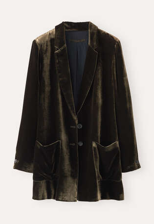 Velvet jacket, Fir, webstill