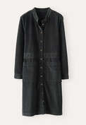 Cord dress, Charcoal, webstill