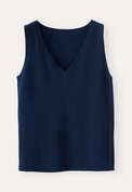 V-neck vest, Midnight, webstill