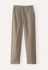 Straight-leg trousers, Soft mushroom, webstill