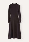Knitted dress, Nut brown, webstill
