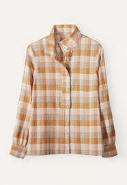 Checked shirt, Blush tan, webstill