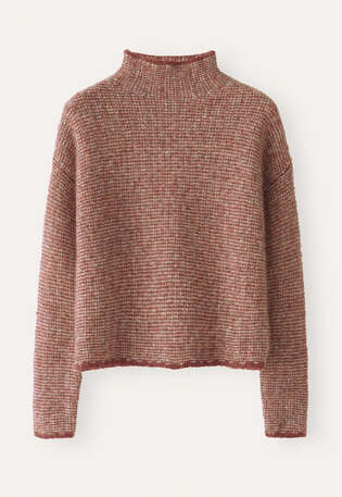 Funnel-neck sweater, Chilli shell, webstill