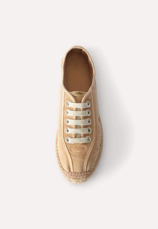 Espadrille trainer, Stone, completeTheLook