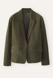 Short blazer, Khaki, webstill