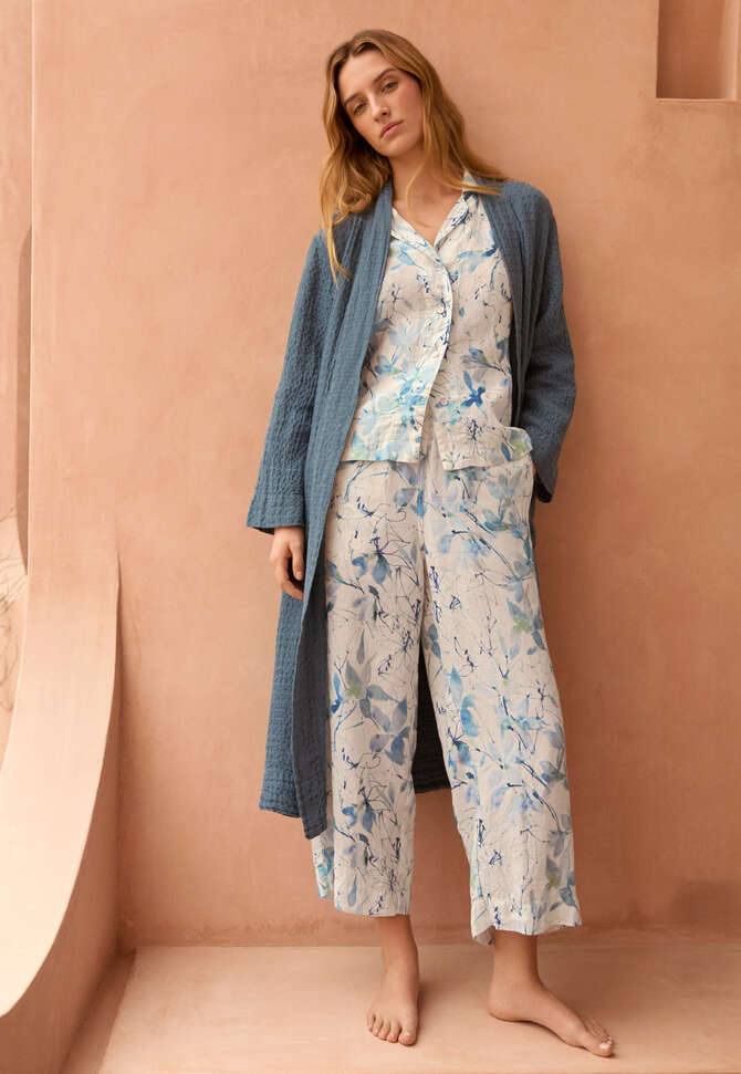 Printed pyjamas, Soft blue, completeTheLook