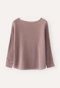 Rib-stitch sweater, Dusty rose, webstill