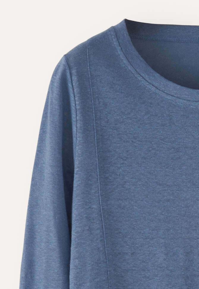 Long-sleeve top, Cornflower grey, completeTheLook