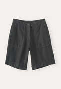 Relaxed shorts, Dark grey, webstill