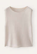 Knitted top, Natural, webstill