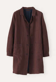 Long jacket, Chocolate ink, webstill
