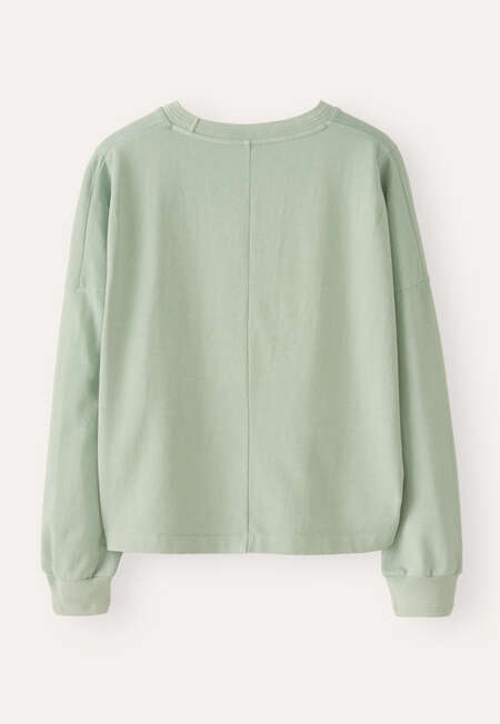 Jersey sweatshirt, Aqua, completeTheLook