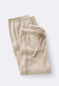 Knitted trousers, Fawn, webstill