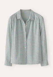 Checked shirt, Ocean cream, webstill