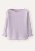 Boat-neck sweater, Pink lavender, webstill