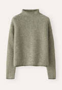 Funnel-neck sweater, Forest fawn, webstill