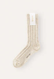 Flecked socks, Milk, webstill