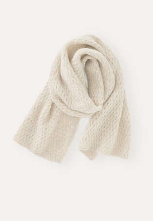 Knitted scarf, Natural stone, webstill