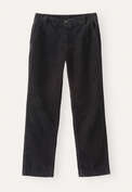 Slim cropped trousers, Brown charcoal, webstill
