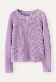 Raglan-sleeve sweater, Pink lilac, webstill