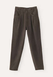 Tapered trousers, Chocolate, webstill