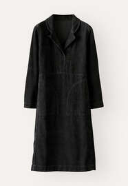 Cord dress, Charcoal, webstill