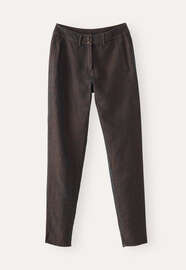 Slim tapered trousers, Navy rust, webstill
