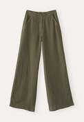 Wide-leg trousers, Dark fern, webstill
