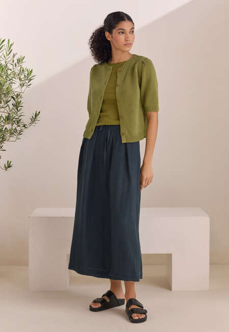 Short-sleeve cardigan, Fern, completeTheLook